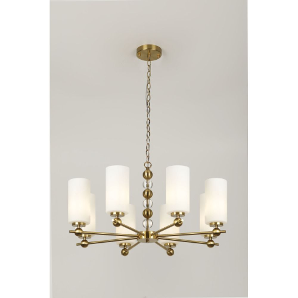 Люстра Rivoli   3181-310 8 х Е27 40 Вт модерн