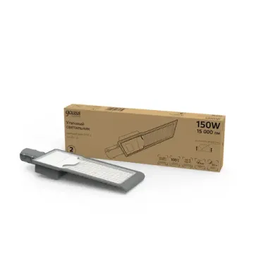 Светильник уличный 150W 5000K 629536305 серый Avenue G2 Gauss