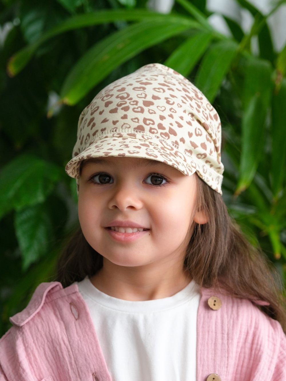 Косынка трикотажная (Сердечки) ГАВАЙИ