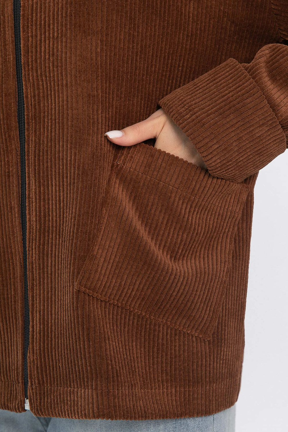 Жакет вельветовый Реджина (коричневый) Б14563-9М LT Collection