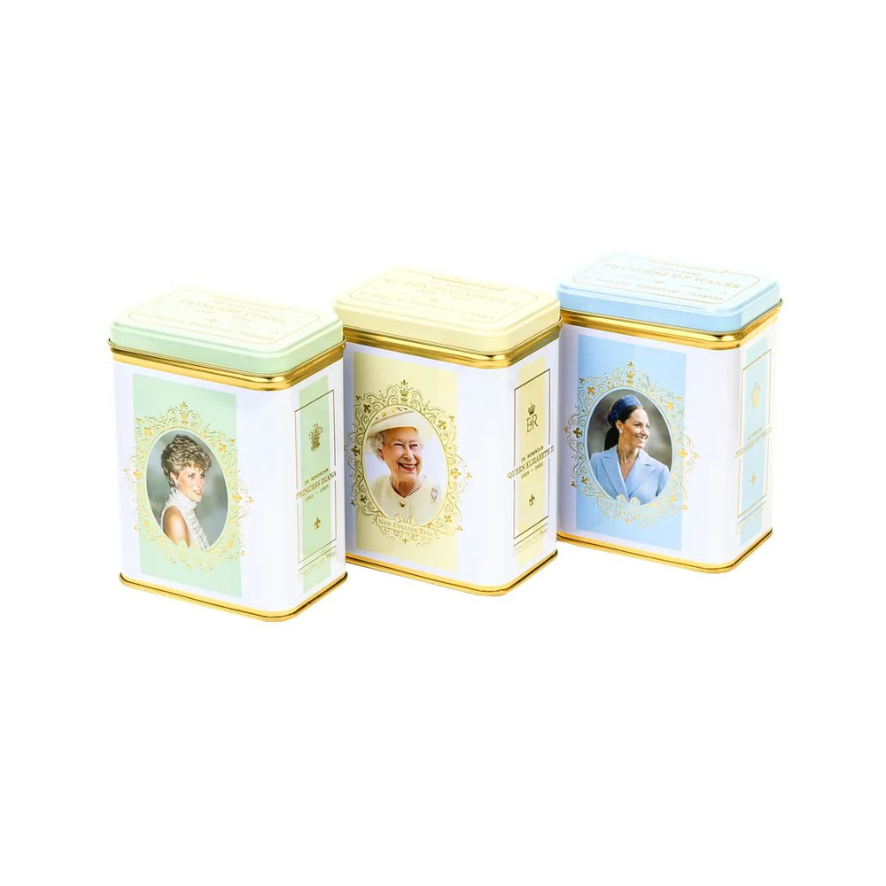 New English Teas Набор чая в пакетиках The Royal Family Royal Ladies Tea Tin Set, 120шт