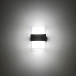 Citilux GARDA CLU0009K LED Уличный настенный светильник Графит