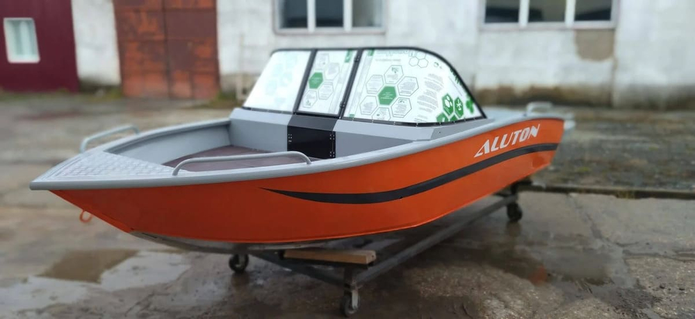 Катер-лодка алюминиевая ALUTON 460DC