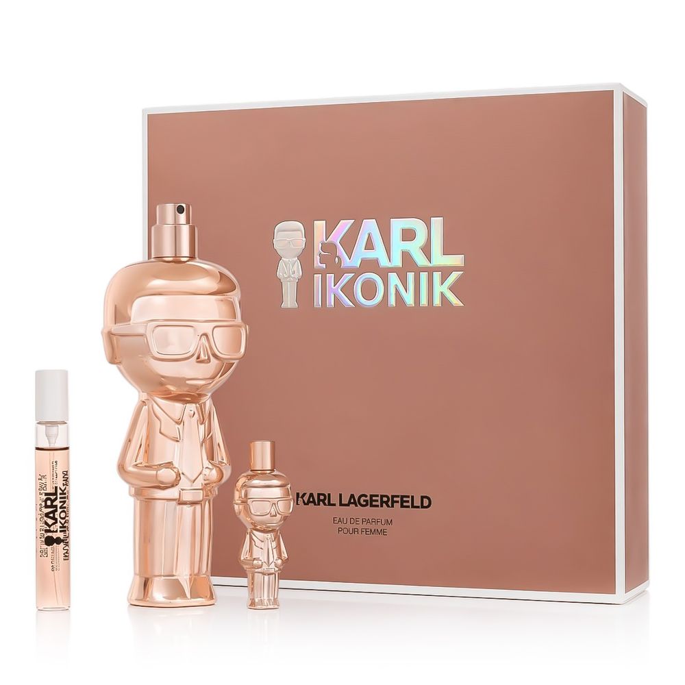 Karl Lagerfeld Ikonik Pour Femme EDP 100 ml + EDP MINI 7,5 ml + EDP MINI 4,5 ml (woman) 1 pcs