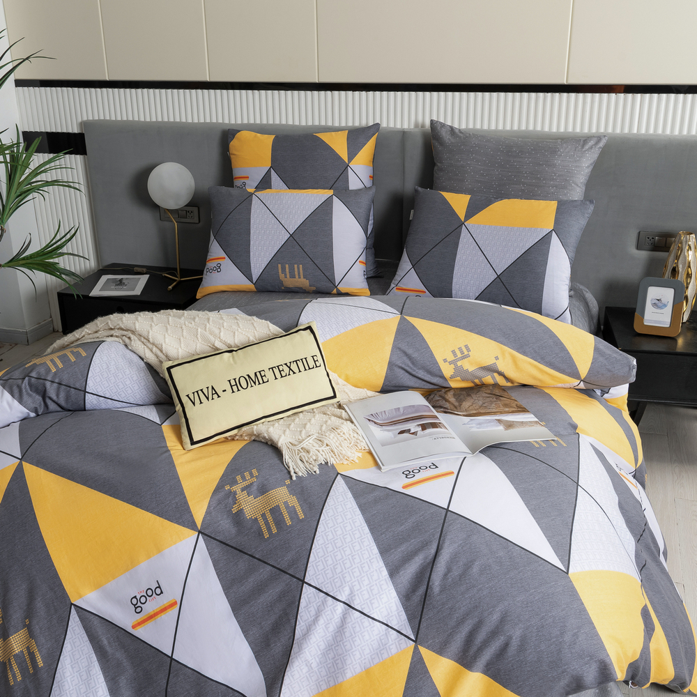 Комплект постельного белья Делюкс Сатин 100% хлопок L445