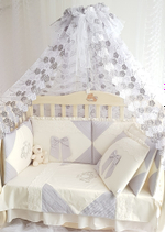 Арт.77752 Набор в кроватку для новорожденных Alicia