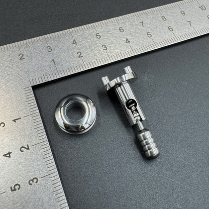 Замок для сумки. Нержавеющая сталь