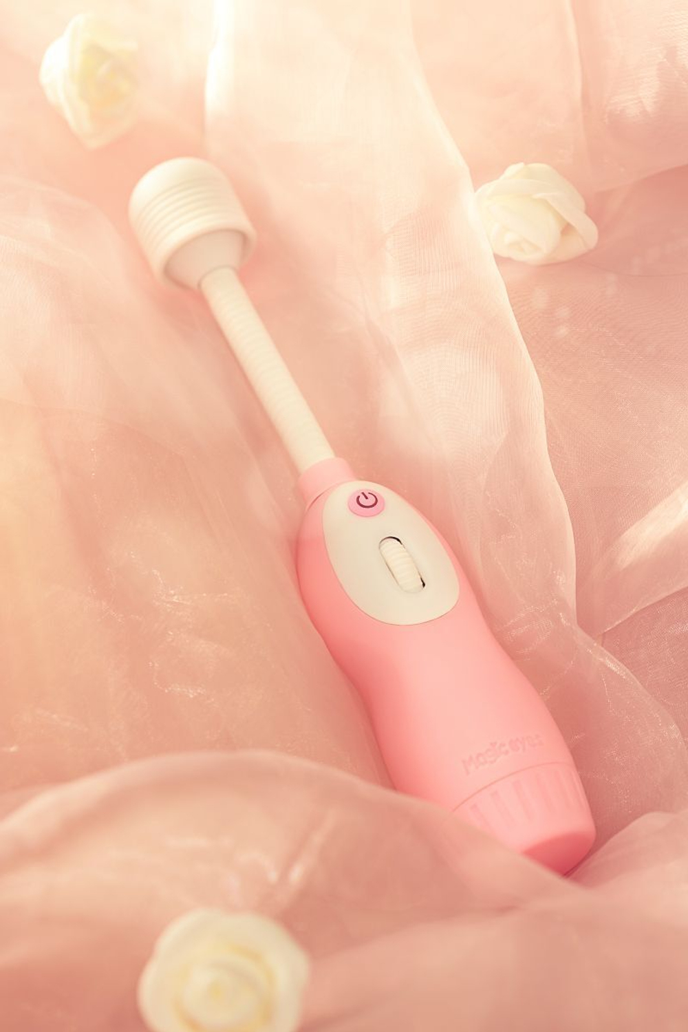 Розовый вибромассажёр LaFree DENMA (Цвет: розовый)