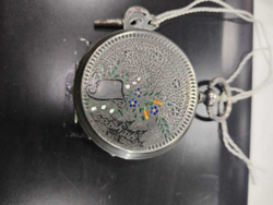 Часы карманные Серебро 84 проба эмаль Тобиас tobia