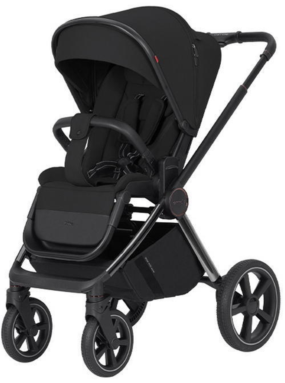 Коляска Carrello Ultimo Chrome CRL-6524 2025 2 в 1 Sable Black