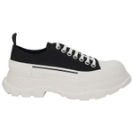 Alexander McQueen Tread Slick Lace Up "Black White"