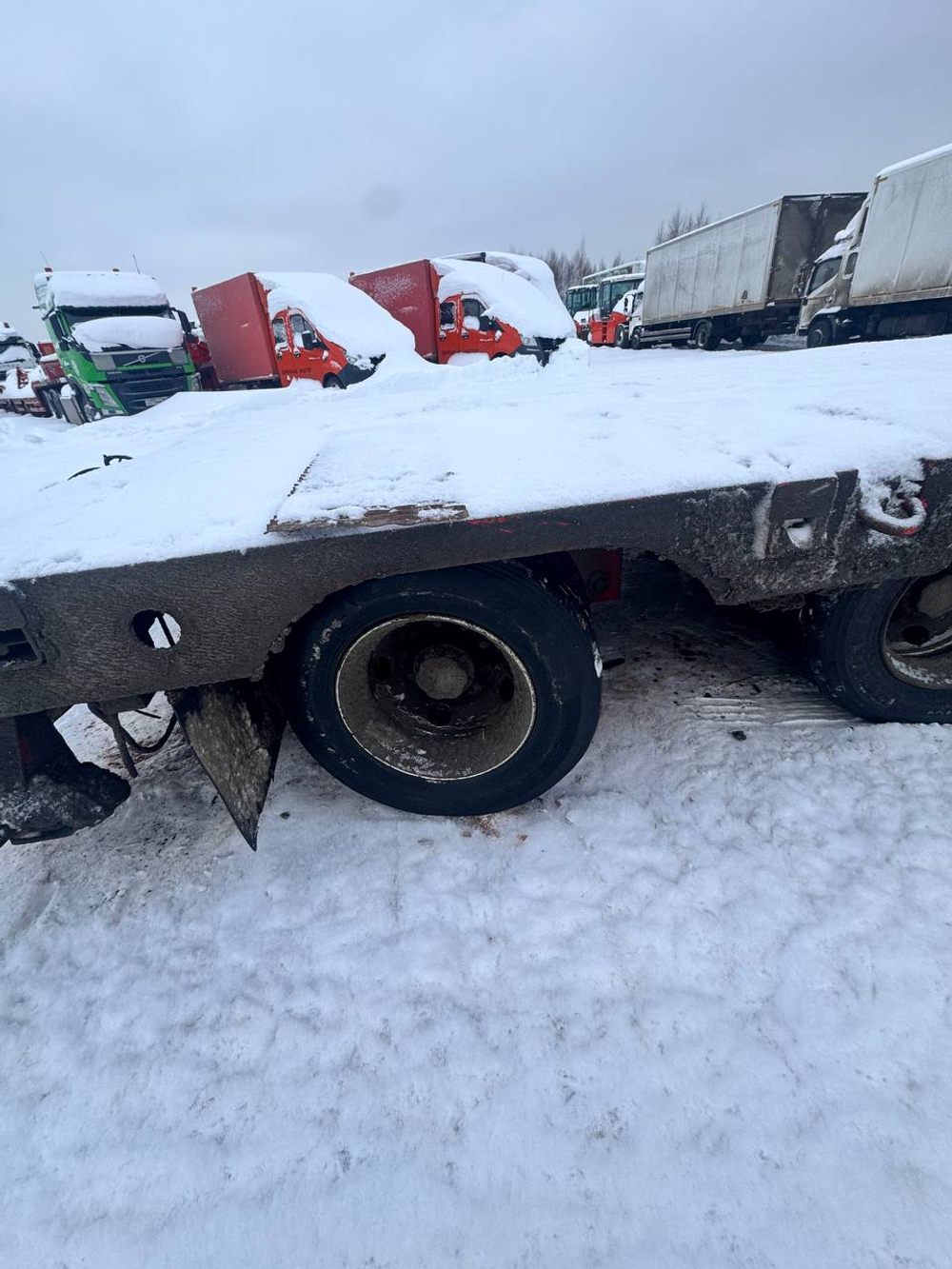 БЕРГЕР 9854* Полуприцеп тяжеловоз 6 осей 9856-0000010-04 (Раздвижной)
