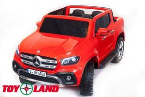 Детский электромобиль Toyland Mersedes-Benz X-Class красный