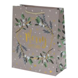 GAEM Пакет подарочный (бумага 210г/м2, блок 12шт), L18 W10 H23 см, 4в.