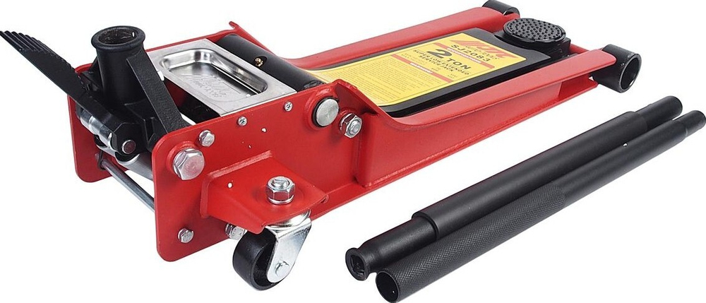 Домкрат подкатной JTC SJ2083 гидравлический 2 т, 70-600 мм JTC-SJ2083