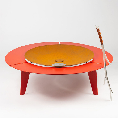 Чаша для костра UP!FLAME STEEL CUP UNIQ red