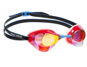 Стартовые очки для плавания Mad Wave Turbo Racer II Rainbow