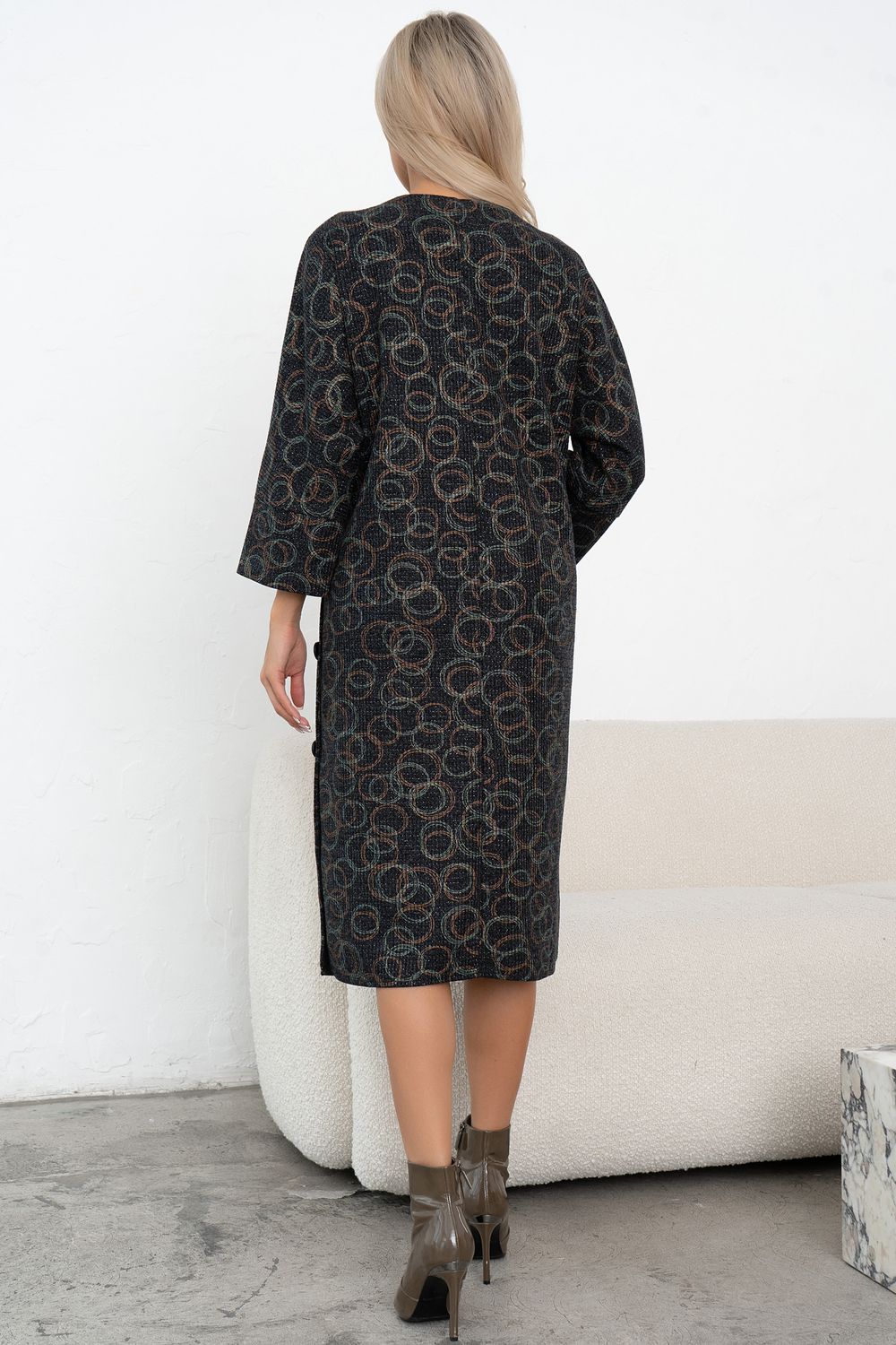 Платье Шарм (графит) Р11-1193/6 Nikol