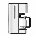 Кофеварка капельная BQ (БИ-КЬЮ) CM1007, 900 Вт, объем 1,5 л, поддержание температуры, серебристая, 86198274