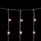 Светодиодный занавес 2*3 м., 600 экстра теплых белых LED ламп, мерцание, облегченный, прозрачный провод ПВХ, LTC (PCL600NOTBLW-10-2EWW)