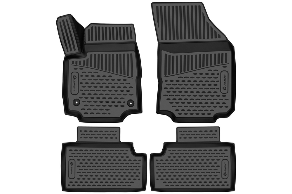 Коврики 3D в салон для CHEVROLET Equinox (III) 2017-, внедорожник, 4шт. (полиуретан)  AFM3DA06100210K