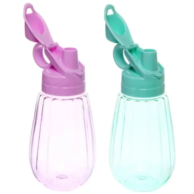 Бутылка питьевая пластиковая 580мл «Прохлада», микс цветов