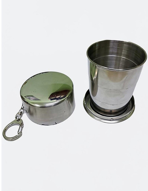 Стакан металлическ на брелке (больш.) П189 130мл