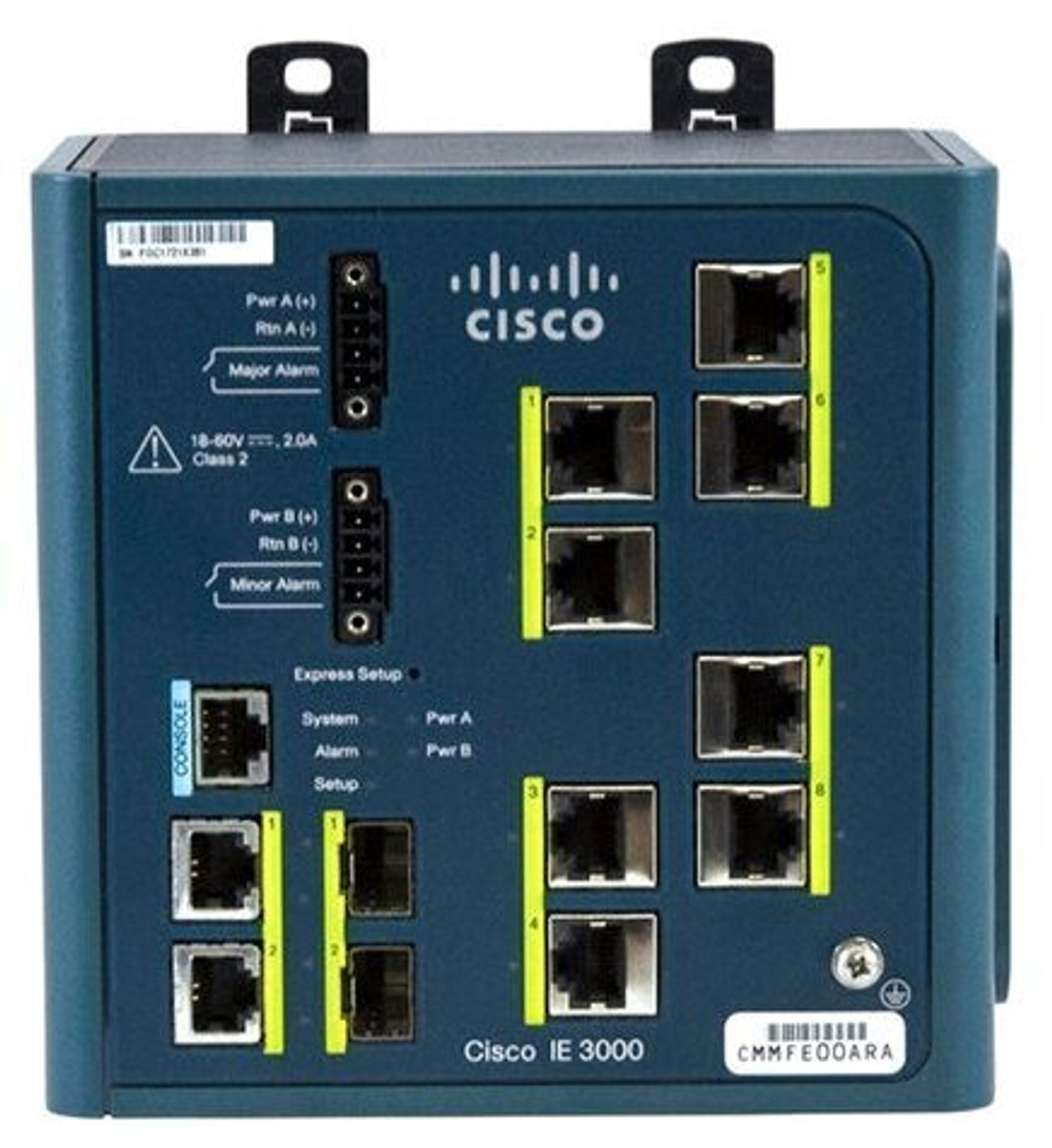 Коммутатор Cisco  IE-3000-8TC
