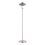 SL6115.105.01 Торшер ST-Luce Никель/Дымчато-Серый LED 1*19W 3000K