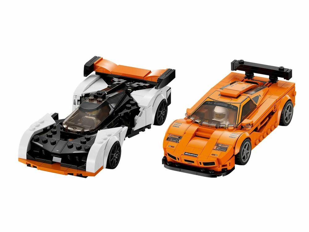 Конструктор LEGO Speed Champions 76918 McLaren Solus GT &amp; McLaren F1 LM