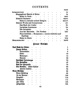 Heine's Poems | Heinrich Heine