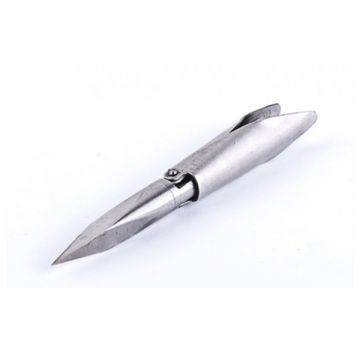 Наконечник Горбыль с 3-хгранной заточкой, 2 лепестка, скручивающаяся голова