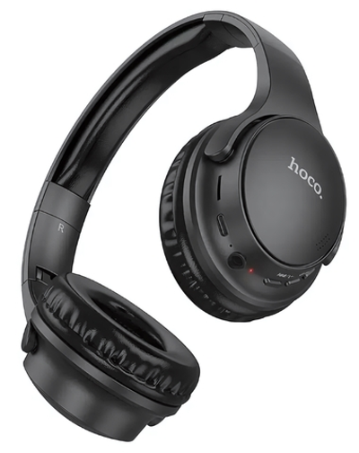 Bluetooth - гарнитура HOCO W40, накладные, BT5.3, 200mAh Black