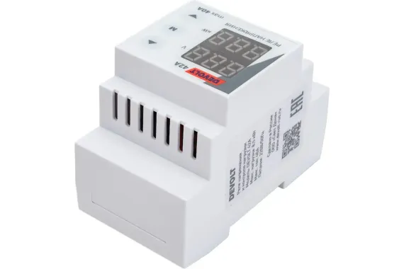 Реле напряжения DEVOLT-42А VA-40A 40А 37769
