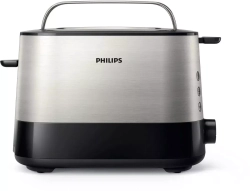 Тостер Philips HD2637/90 черный/серебристый