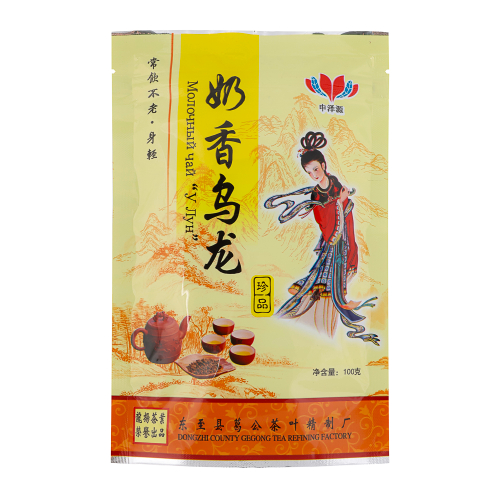 Чай зеленый листовой китайский Молочный Улун LONG YANG, 100 г.