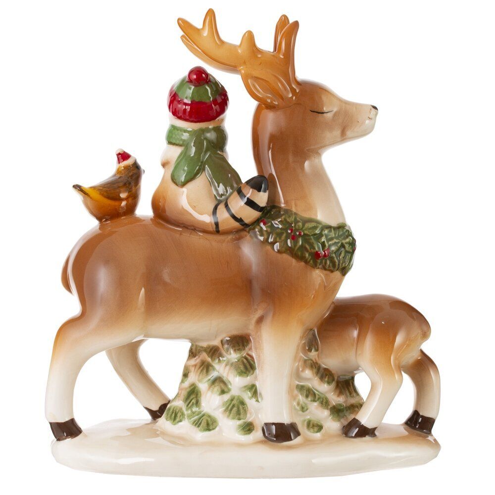 GAEM Фигурка декоративная "Олени", L18 W9 H21 см