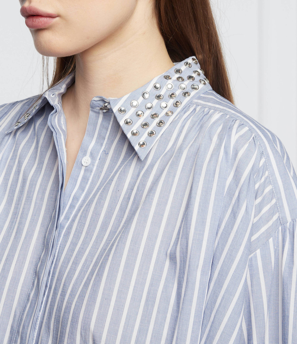 рубашка Silvian Heach - голубой(PGA21570BL)