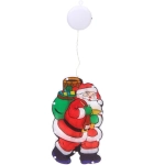 Фигура светодиодная «Дед Мороз» 15*26 см (батарейки 3 ААА), 1 режим