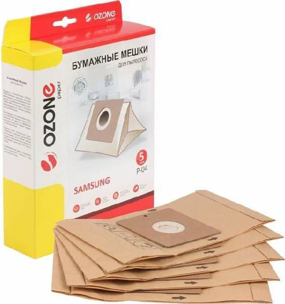 Пылесборник бумажный Ozone P-04 (Samsung VP-95)