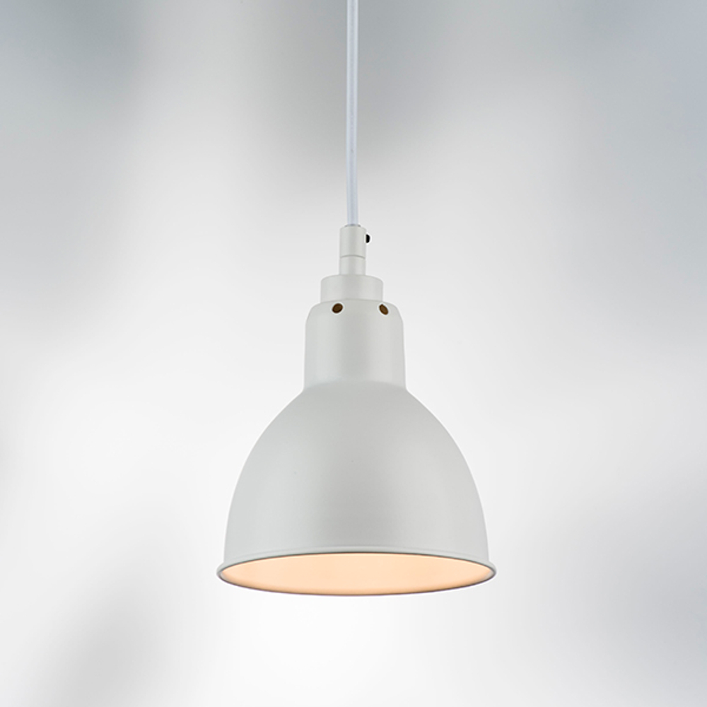 765016 Люстра LOFT 1х40W E14 БЕЛЫЙ