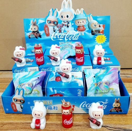 Коллекционные игрушки "Blue Labubu"