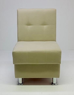 Стильный компактный диван Фабрики ОНИКС из практичного и износостойкого материала с оригинальным дизайном, вместительным ящиком для хранения, мягким наполнителем для дома, дачи и офиса