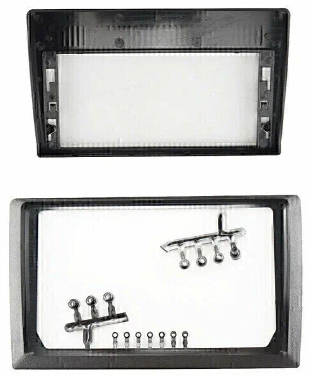 Магнитола для Mercedes-Benz GL (X164), ML (W164) 2005-2012 (рамка глянцевая) - Teyes LUX ONE ROUND монитор 12.3" 2K QLED на Android 10, CarPlay, 4G SIM-слот