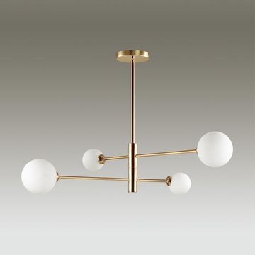 4418/4C MODERNI LN19 114 золотой Люстра на штанге G9 4*40W 220V ESTELLE