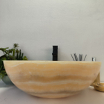 Раковина из оникса Bowl Yellow Big BO-63043 50*50*17 37