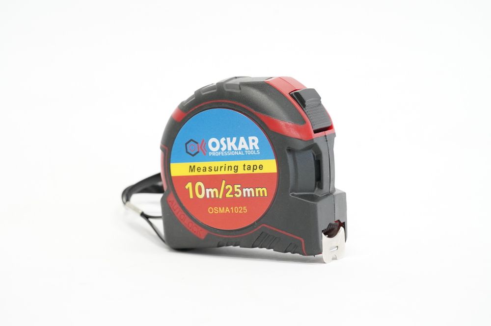 РУЛЕТКА OSKAR 10М*25ММ АВТОМАТ OSMA1025