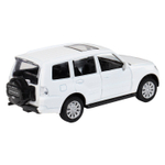 Модель 1:43 Mitsubishi Pajero 4WD Turbo,белый, откр. двери, инерция