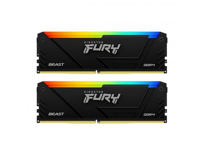 Оперативная память Kingston Fury KF436C18BB2AK2/32, DDR4 2х 32ГБ 3600 МГц, DIMM, RTL