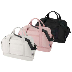 Дорожный мешок Puffer объемом 30 л, изготовленный из переработанных материалов согласно стандарту GRS, с утепленным дном